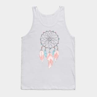 Dreamcatcher boho style. Hand drawing. Tank Top